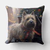 ケアンテリアクリスマスフェスティバルシーズン クッション (正面)