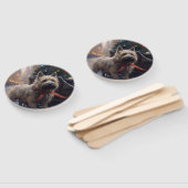 ケアンテリアクリスマスフェスティバルシーズン ハンドファン (組立なし)