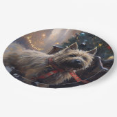 ケアンテリアクリスマスフェスティバルシーズン ペーパープレート (アングル)