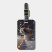 ケアンテリアクリスマスフェスティバルシーズン ラゲッジタグ (正面縦)