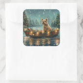 ケアンテリアクリスマスフェスティバル航海 スクエアシール (バッグ)