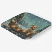 ケアンテリアクリスマスフェスティバル航海 ペーパープレート (傾斜あり)