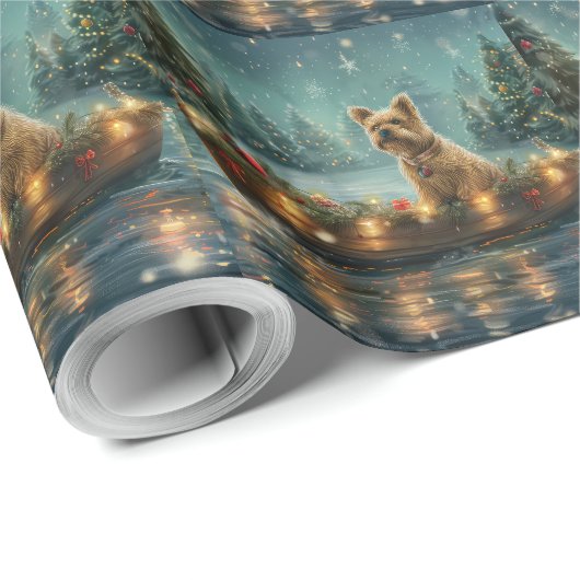 ケアンテリアクリスマスフェスティバル航海 ラッピングペーパー (ロールコーナー)