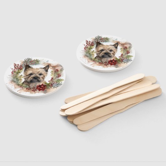 ケアンテリアクリスマスリースフェスティバルカップ ハンドファン (組立なし)