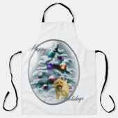 ケアンテリアクリスマス エプロン (正面)