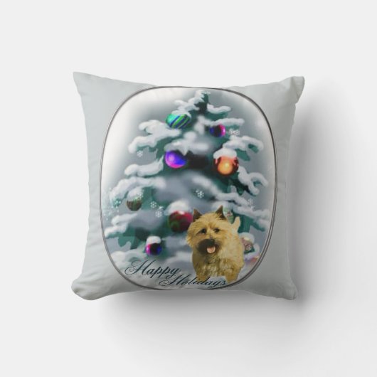 ケアンテリアクリスマス クッション (正面)