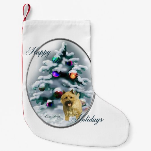 ケアンテリアクリスマス スモールクリスマスストッキング (正面)