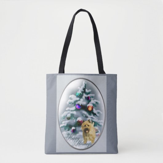 ケアンテリアクリスマス トートバッグ (正面)