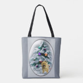 ケアンテリアクリスマス トートバッグ (裏面)