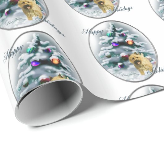 ケアンテリアクリスマス ラッピングペーパー (ロールコーナー)