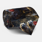 ケアンテリアスノウィースリークリスマスデコール ネクタイ (ロール)