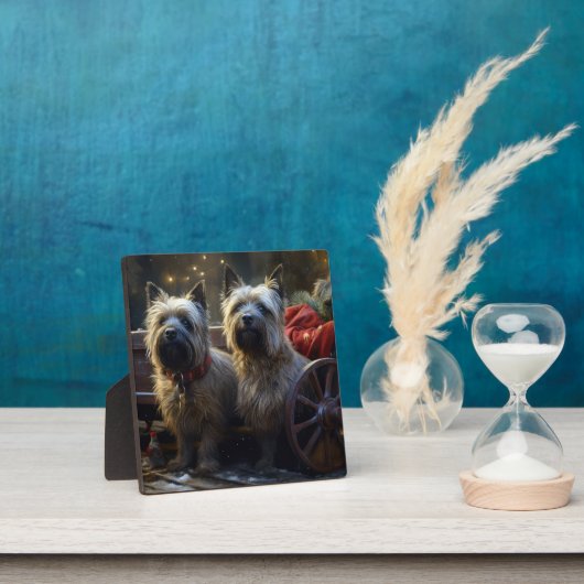 ケアンテリアスノウィースリークリスマスデコール フォトプラーク (インサイチュ)