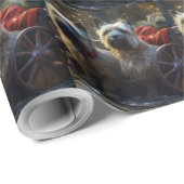 ケアンテリアスノウィースリークリスマスデコール ラッピングペーパー (ロールコーナー)