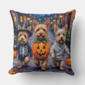 ケアンテリアトリックオアトリートハロウィーンコスチューム クッション (正面)