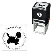 ケアンテリアドッグパピー セルフインキングスタンプ (インサイチュ)