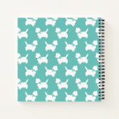 ケアンテリアドッグパピー ノートブック (裏面)