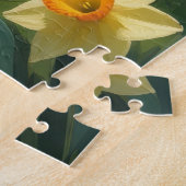 ケアンテリアドッグ春の花絵を描ズ ジグソーパズル (側面)