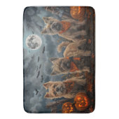 ケアンテリアハロウィン不気味 バスマット (正面縦)