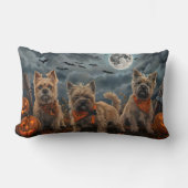 ケアンテリアハロウィン不気味 ランバークッション (正面)