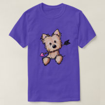 ケアンテリアバレンタインキューピッドTシャツ