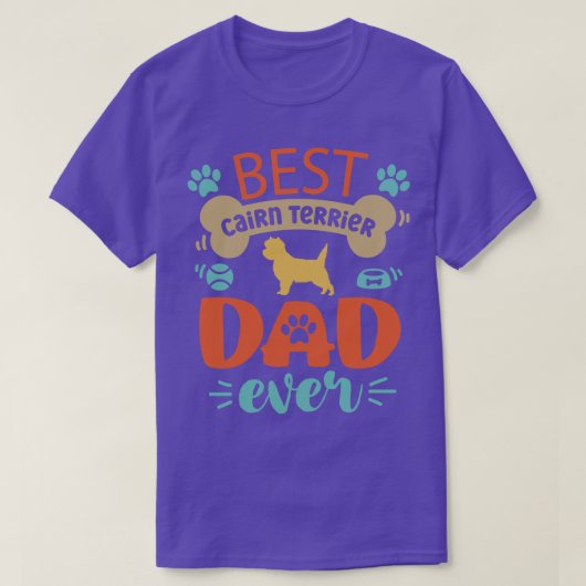 ケアンテリアパパ Tシャツ (デザイン正面)