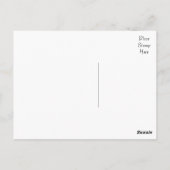 ケアンテリアパピドッグ空白のグリーティングポストカード ポストカード (裏面)