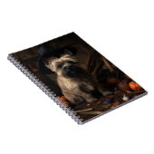 ケアンテリアパンプキンズハロウィーン怖い ノートブック (右側)