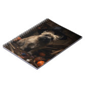 ケアンテリアパンプキンズハロウィーン怖い ノートブック (左側)