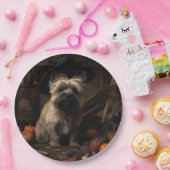 ケアンテリアパンプキンズハロウィーン怖い ペーパープレート (パーティー)