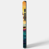 ケアンテリアビーチサーフィン絵画ズ Case-Mate iPhoneケース (裏面 / 左)