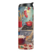 ケアンテリアホリデーベーキング:フェスティバルクリスマス タンブラー (回転左)