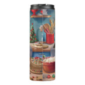 ケアンテリアホリデーベーキング:フェスティバルクリスマス タンブラー (裏面)