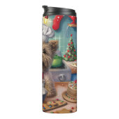 ケアンテリアホリデーベーキング:フェスティバルクリスマス タンブラー (回転右)