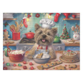 ケアンテリアホリデーベーキング:フェスティバルクリスマス テーブルクロス (正面(横))