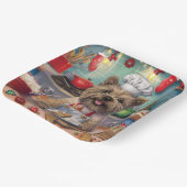 ケアンテリアホリデーベーキング:フェスティバルクリスマス ペーパープレート (傾斜あり)