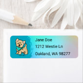 ケアンテリア差出人住所ラベル ラベル (インサイチュ)