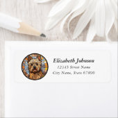 ケアンテリア差出人住所ラベル ラベル (インサイチュ)