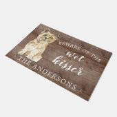 ケアンテリア犬パーソナライズされたドアマット ドアマット (アングル)