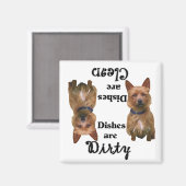 ケアンテリア食洗機磁石 マグネット (正面/裏面)