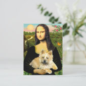 ケアンテリア23 – モナリザ ポストカード (スタンド正面)