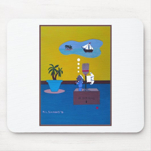 ケアンパイレーツマウスパッド マウスパッド (正面)