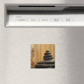 ケアン瞑想の石と木材 マグネット (インサイチュ (食洗機))