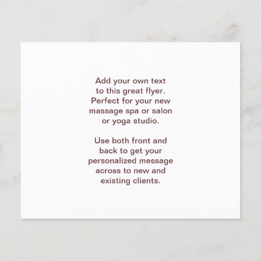 ケアン瞑想石 チラシ (裏面)