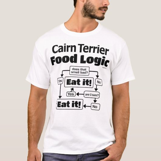 ケアン食品論理 Tシャツ (正面)