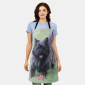 ケアン エプロン (着用した状態)