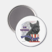 ケアン・テリアギフト マグネット (正面/裏面)