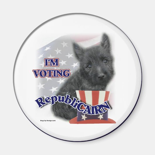 ケアン・テリアギフト マグネット (正面)