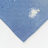 ケアン・テリア犬のソリでそれを雪のクリスマスに許可 フリースブランケット (角)