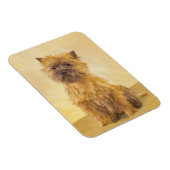 ケアン・テリア絵画ズ – かわいいオリジナルドッグアート マグネット (右側)