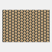 ケアン・テリア絵画ズ – かわいいオリジナルドッグアート ラッピングペーパーシート (正面3)